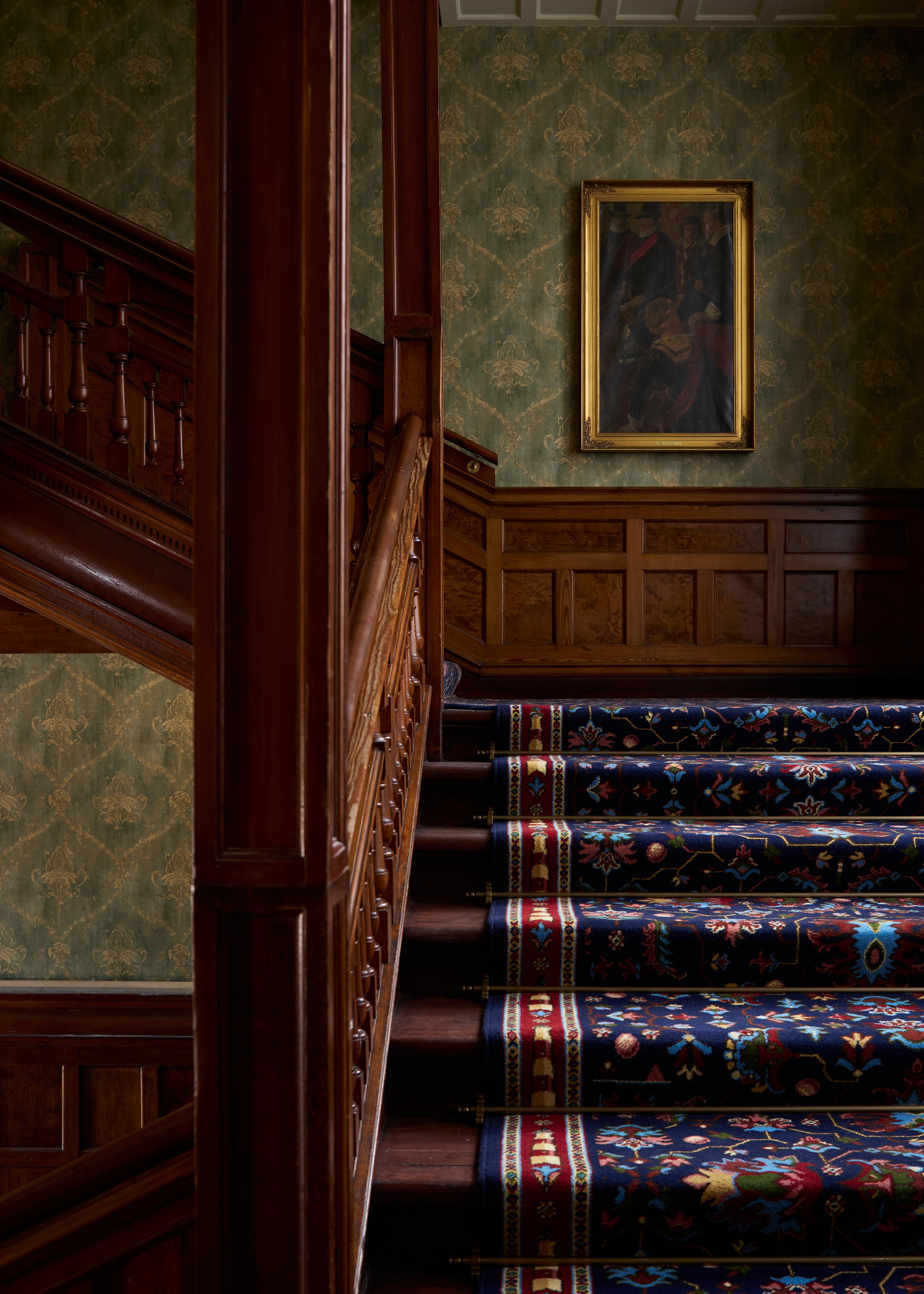 Dornoch Station Hotel Екстериор снимка The staircase